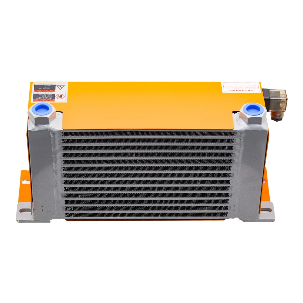 AH0608TL-CA Hydraulic Air Cooler Air Cooled Oil Radiator AF Series Plate-Fin Hydraulic Aluminum Oil Coolers 60L/MIN