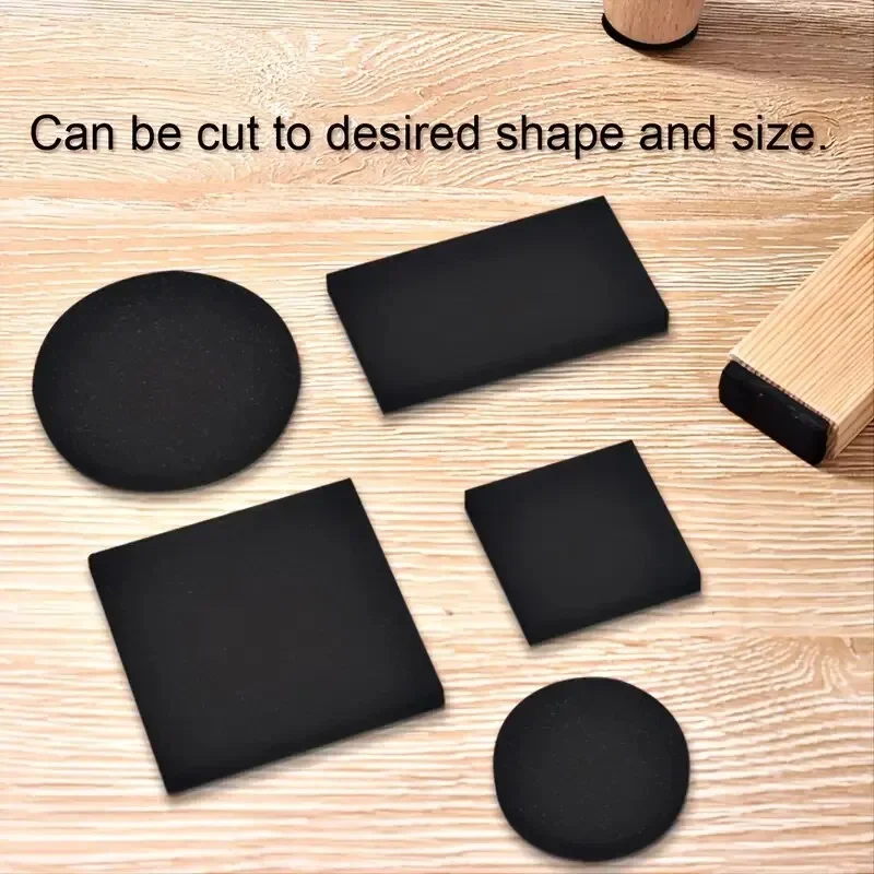 Diy Chair Feet Non-slip Sticker Pads Table Foot Pads Mute Wear Sofa Furniture Anti-scratch Table Leg Pads Vibration damper