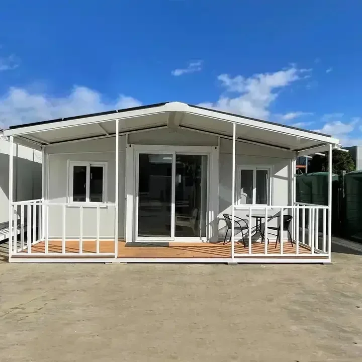 Luxury Extendable modular Container villa Tiny Homes Foldable House 1 2 3 4 bedrooms and kitchen Portable Houses