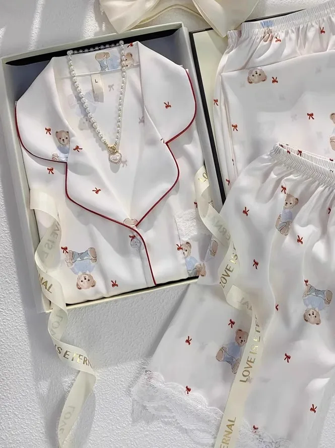 seta-spwear-donna-primavera-estate-nuovo-simpatico-cartone-animato-orso-stampa-vestiti-per-la-casa-tee-pezzo-set-regalo-in-scatola-ort-sve-camicia-da-notte
