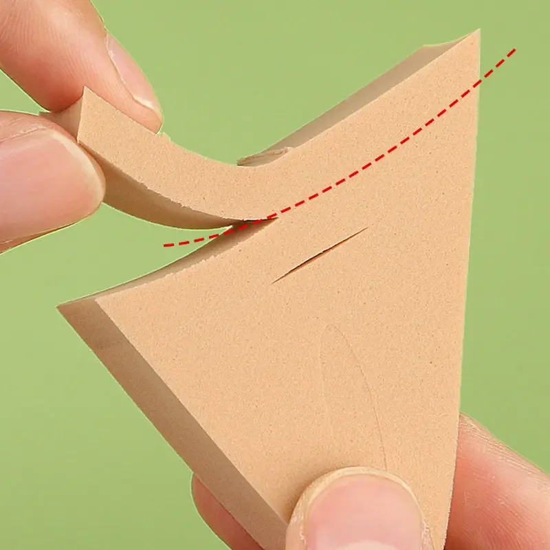 여성용 하이힐 통증 완화용 소프트 토 플러그 신발 속창, 앞발 쿠션 스폰지, 앞발 패드, 사이즈 조절 가능 인솔