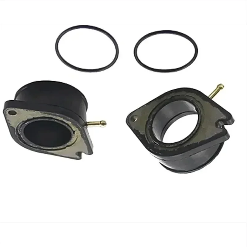 For XV700 XV750 XV920 Virago VIRAGO 1100 XV1100 XV 700 750 920 2Pcs Motorcycle Carburetor Intake Manifold Adapter