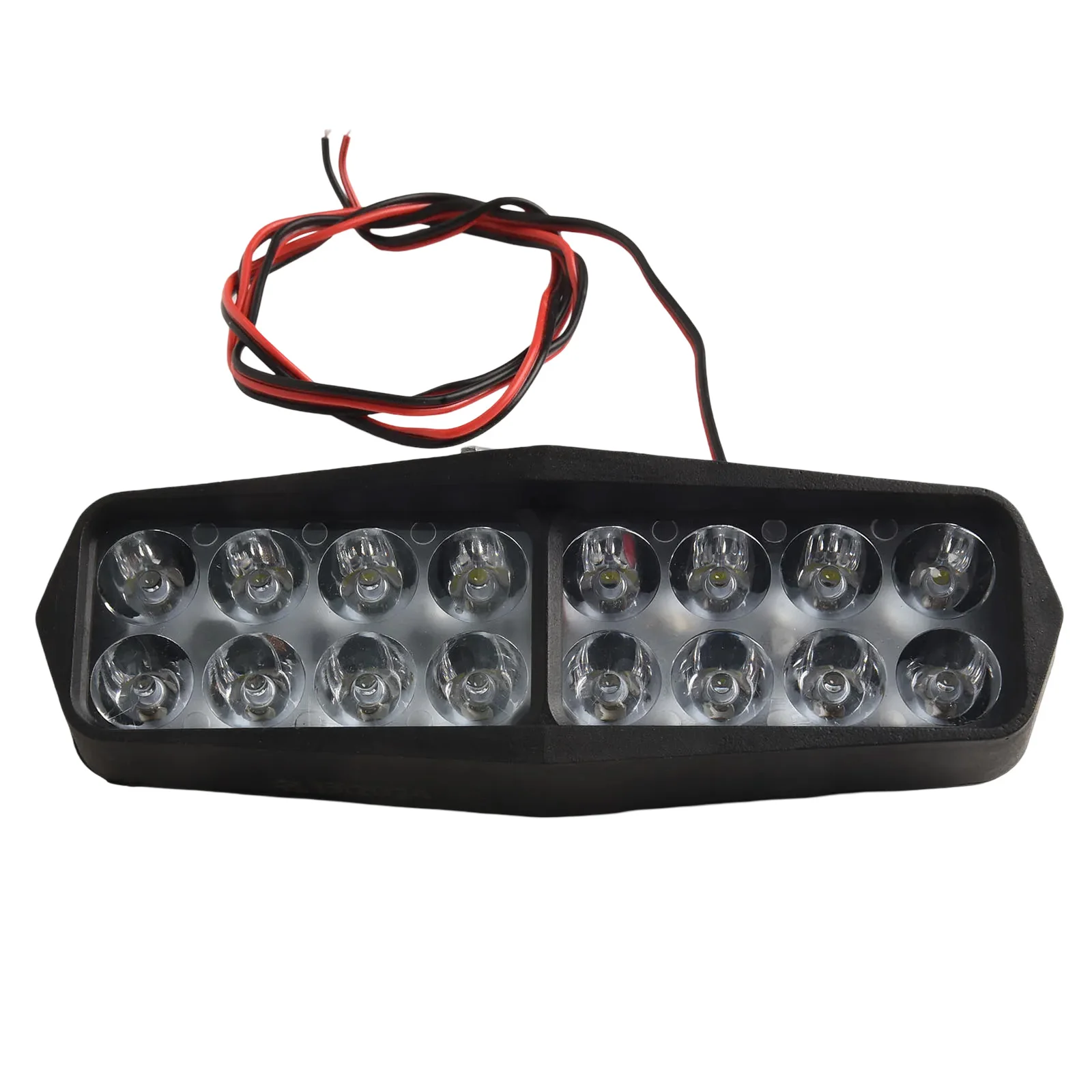 1pcs 12V-80V Motorcycle Electric Bike LED Headlight  8/12/16 LED Super Bright Tricycle Lamp For Motorcycles Electric Vehicles