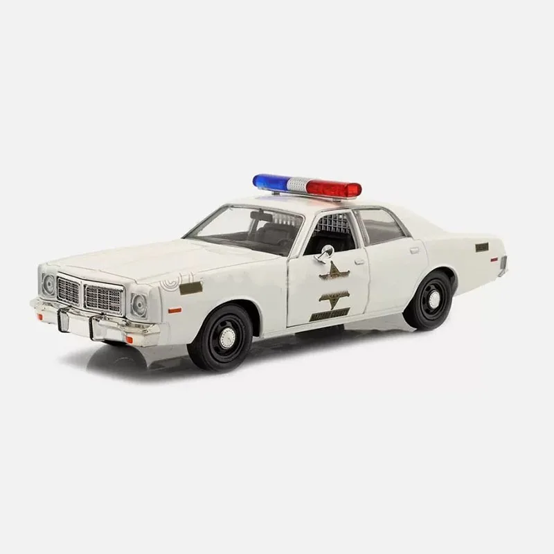 

WHITEBOX GreenLight 1:24 1975 Coronet Hazzard County, коллекционная модель автомобиля из сплава, статическая фигурка, украшение, праздничный подарок, игрушка, сувенир