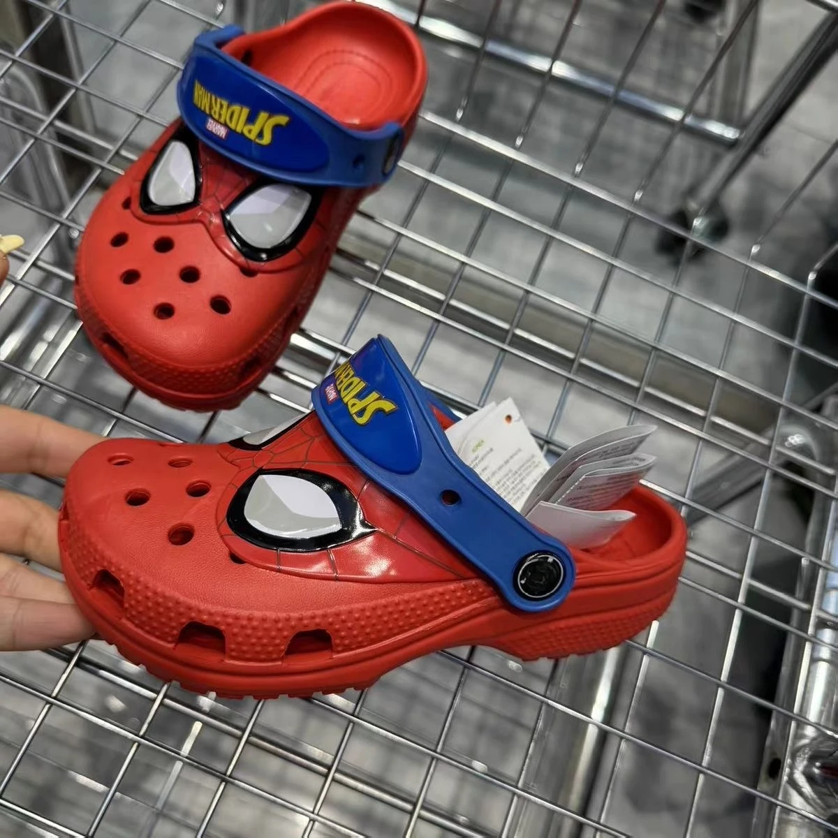 

Original boys cartoon Marvel Spider-Man slippers shoes non-slip soft bottom Casual shoes