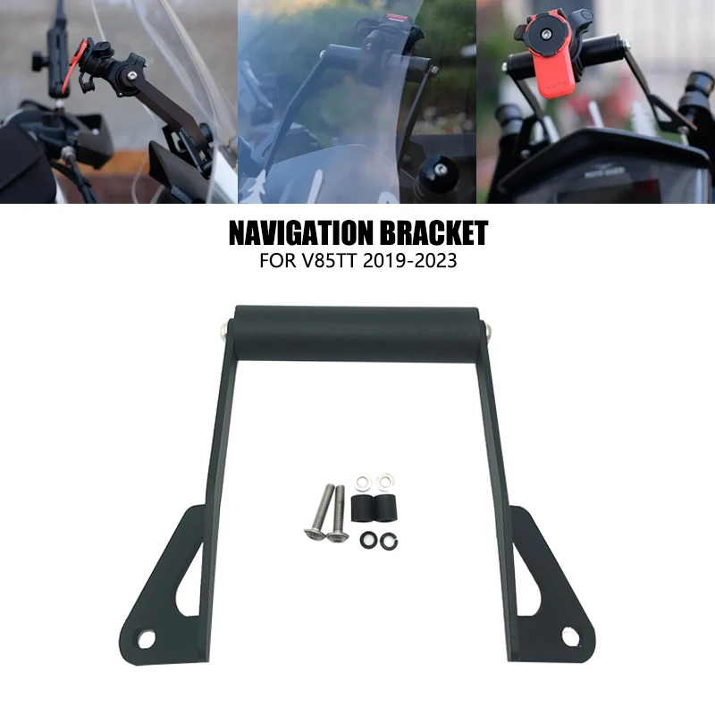 

Для V85TT V 85 TT V85 TT 85TT 2019-2023 2022 2021, мотоциклетный смартфон, GPS-навигационная пластина, кронштейн, адаптер руля, держатель