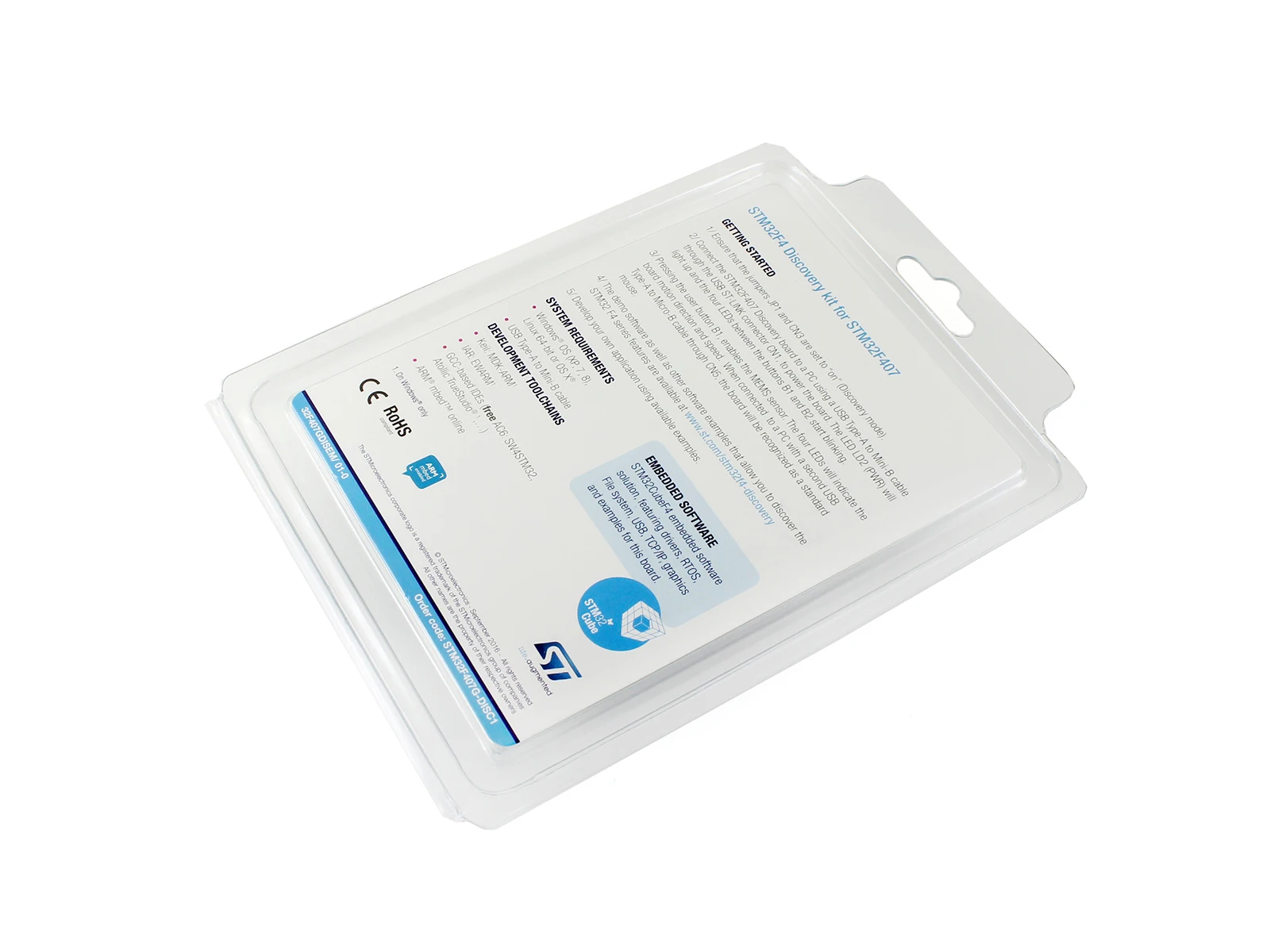 

STM32F4DISCOVERY / STM32F407G-DISC1, STM32F4 Discovery Kit