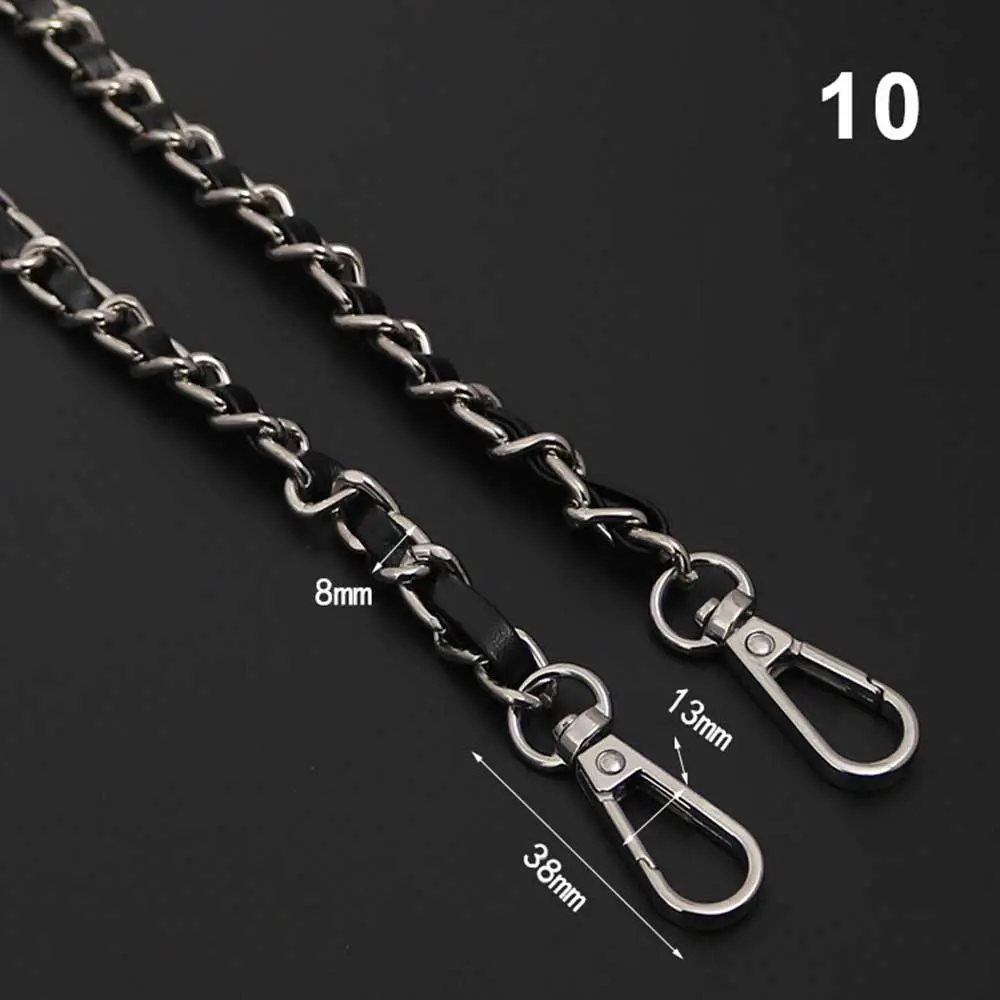 

Replaceable Handbag Accessory Bag Handle Bag Parts hardware Bag Chain Metal Purse Strap Crossbody Bag Belt Leather Bag Strap
