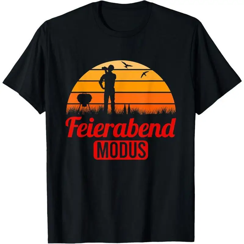 

Unisex Mens Drink Beer After Work In The Evening Mode T-Shirt