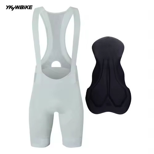 YKYWBIKE Men's Cycling Bib Shorts Road Bike Bibs Bicycle Tights Cycling MTB Bib Pants  with 6 Hours Padded Belgium Padding - Image 13