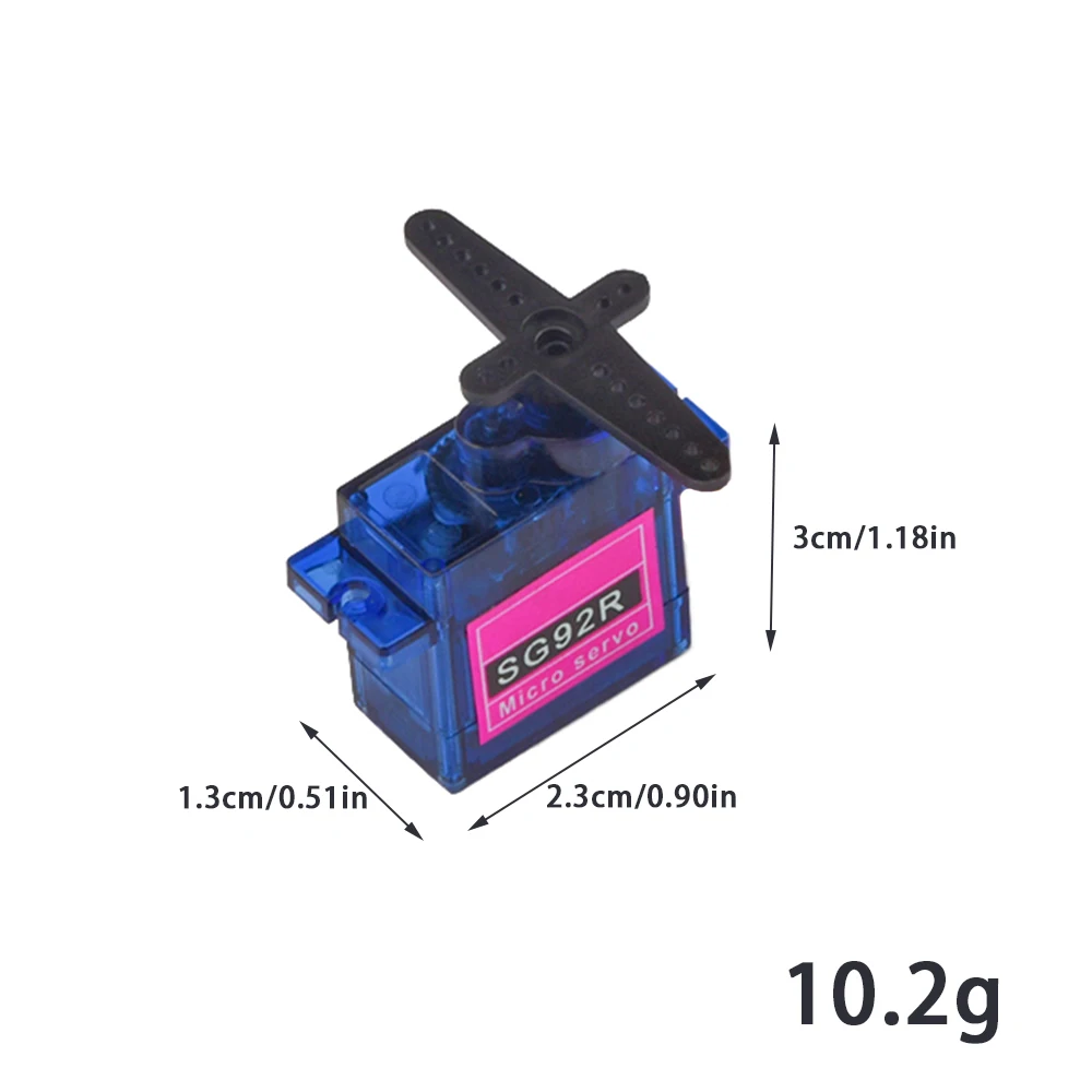 SG92R Servo Motor Multi-Rotor UAV SG92R 180-Degree Servo Motor Drive Controller PWM-Controlled Servo