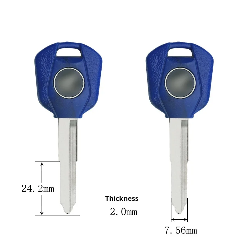 Honda motorcycle key, suitable for: Honda CM500 CM300 CB400X CB400F motorcycle key embryo.(can be placed anti-theft chip)