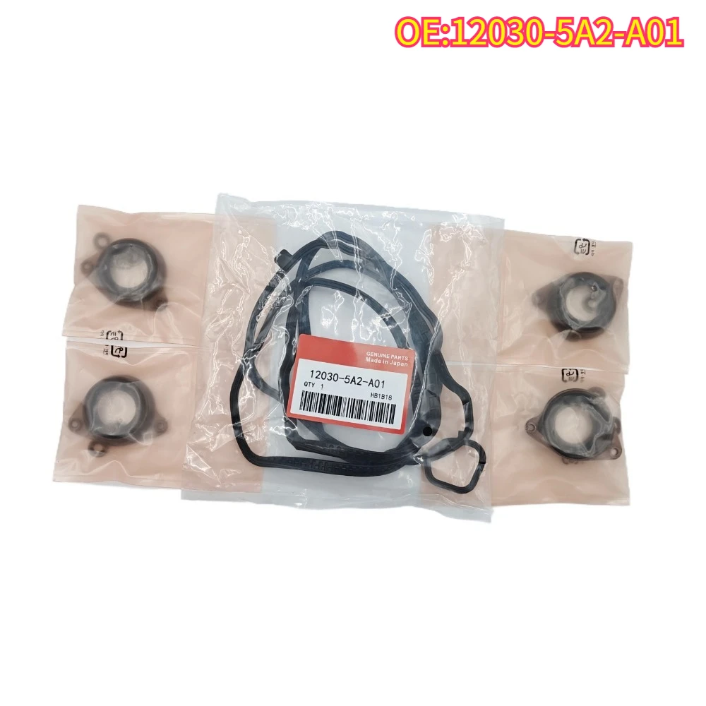 

High quality New For 12030-5A2-A01 Auto Engine ValveCover Gasket Set 2013-2017 Honda Accord 2.4L EX EXL 2013-2017 VTEC Gaskets