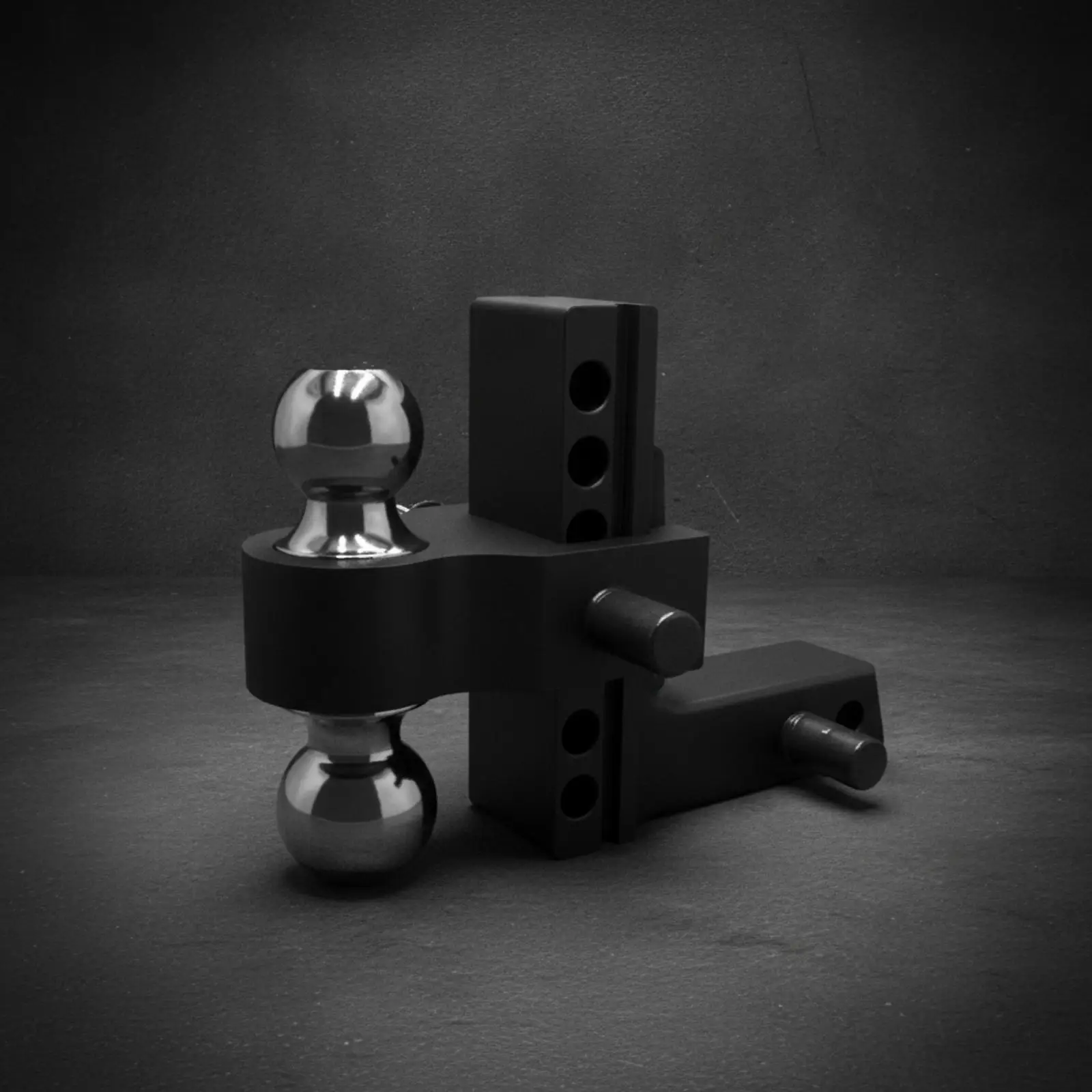 Heavy Duty Aluminum Alloy Trailer Hitch Arm Adjustable Tow Bar Connector with Locking Pins for Vehicle Towing Setup