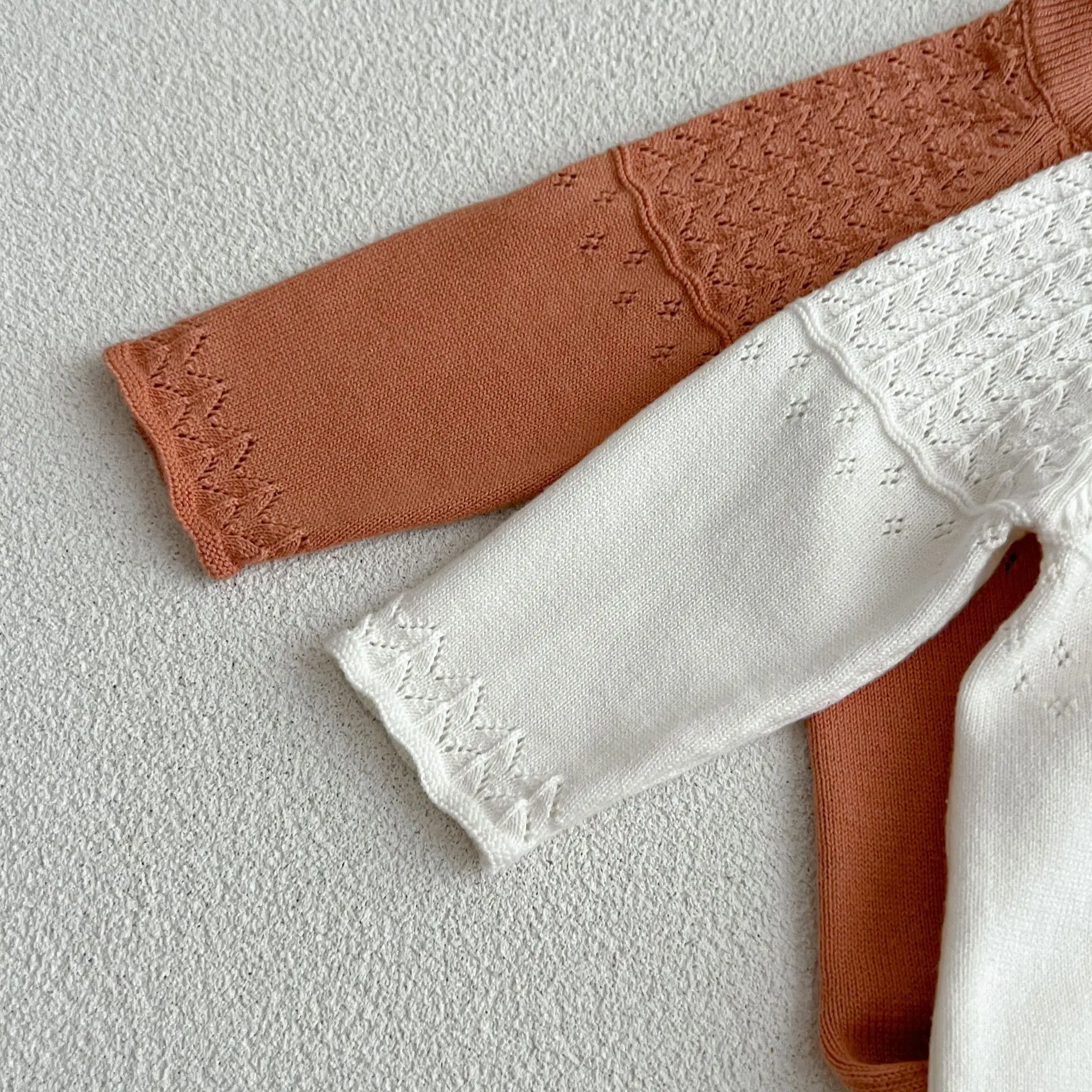 0-2Y Stricken Neugeborenen Overall Baby Mädchen Junge Frühling Herbst Kleidung Nette Langarm Pullover Romper + Hut Casual Neue geboren Outfits – Detail 16