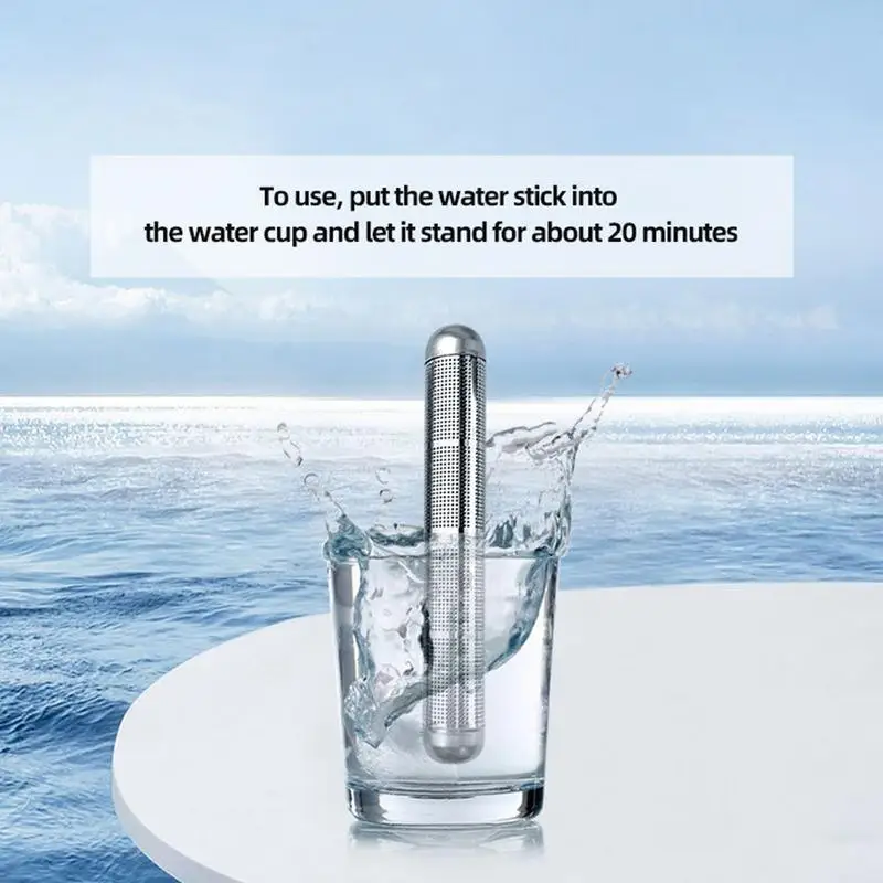 

Alkaline Water Filter Stick Hydrogen Water Purifier Negative Ion Ionizer PH Minerals Wand Purifier Filter Portable pH Alkalizer