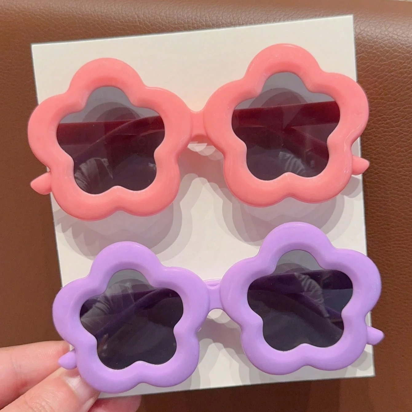 2/3/4Pcs 2025 Newest  Cute Beautiful Flower  Fashion Glasses Eyewear,Card Only Show,Don't Shipping image 4
