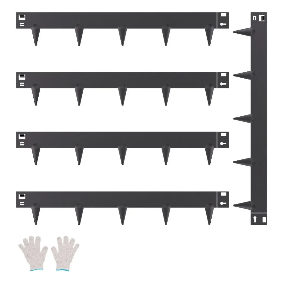 

Steel Landscape Edging 5 Packs 39 x 3in RustResistant Garden Edging Border