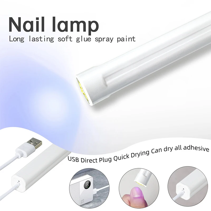 

Handheld Quick Dry Nail Phototherapy Machine Gel Polish All-in-One Nail Dryer Lamp Manicure Tool Salon Equipment