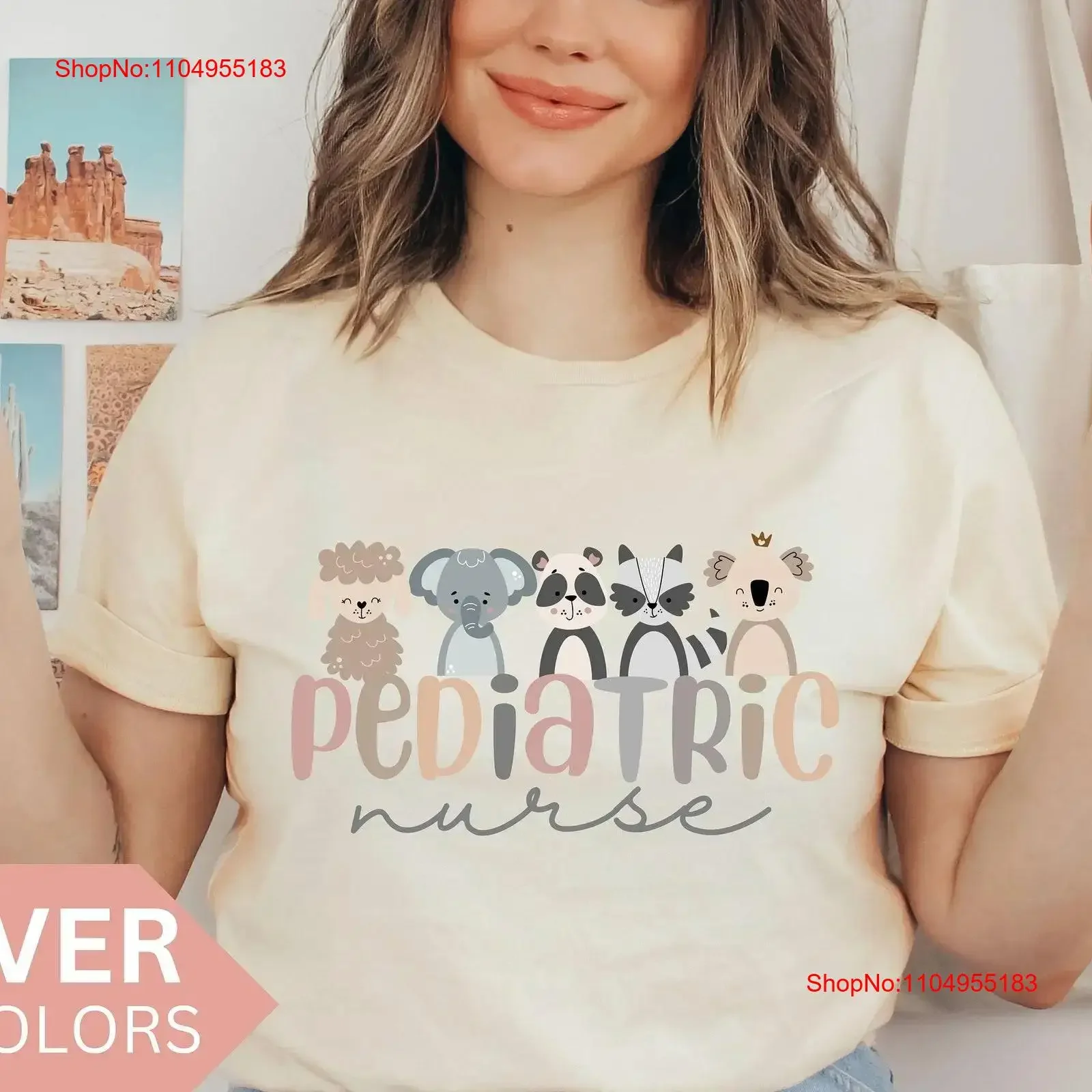 ممرضة الأطفال تي شيرت PICU Peds لطيف التقدير خمر غسلها أنيق عارضة مصمم الملابس الأزياء