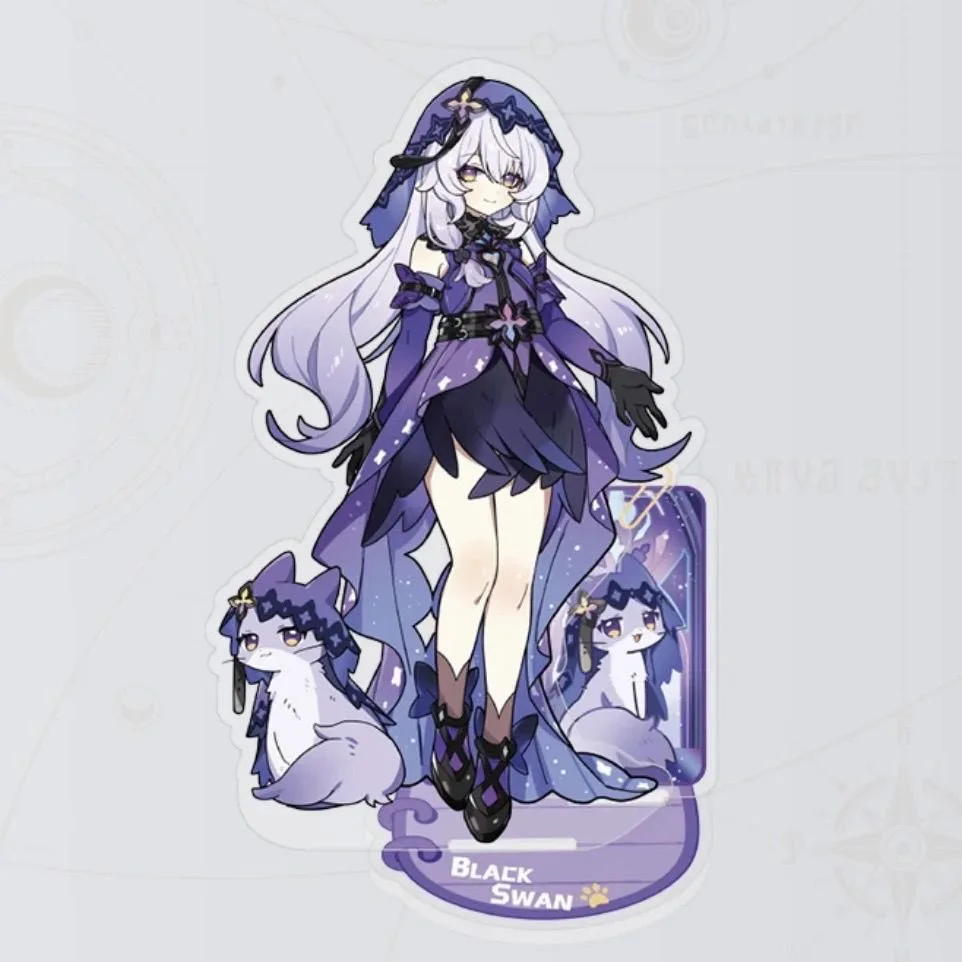 Collapse Star Dome железная дорога вокруг желтого весеннего цветка Черный лебедь Ruan Mei маленький горошек кот брендовое домашнее акриловое украшение