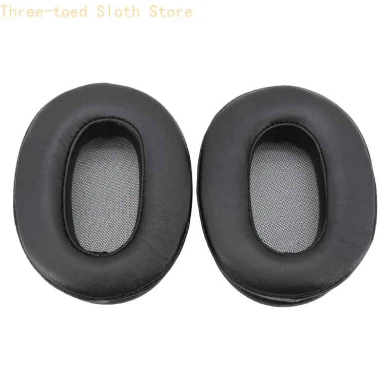 Ersatz-Ohrpolster aus Lammfell, weiches Schwamm-Ohrpolster, bequeme Ohrenschützer für MDR-1AM2 Wireless-Headset-Zubehör E74A – Detail 7