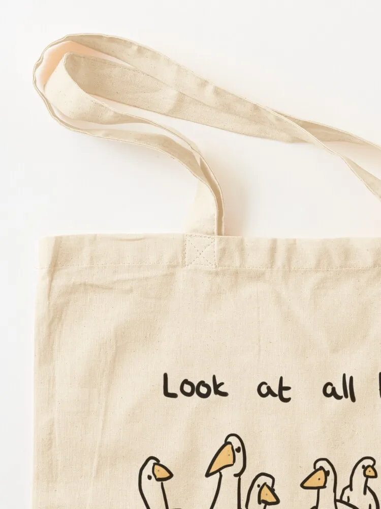 LOOK AT ALL THOSE CHICKENS Tote Bag Shopper handbag shoping bag