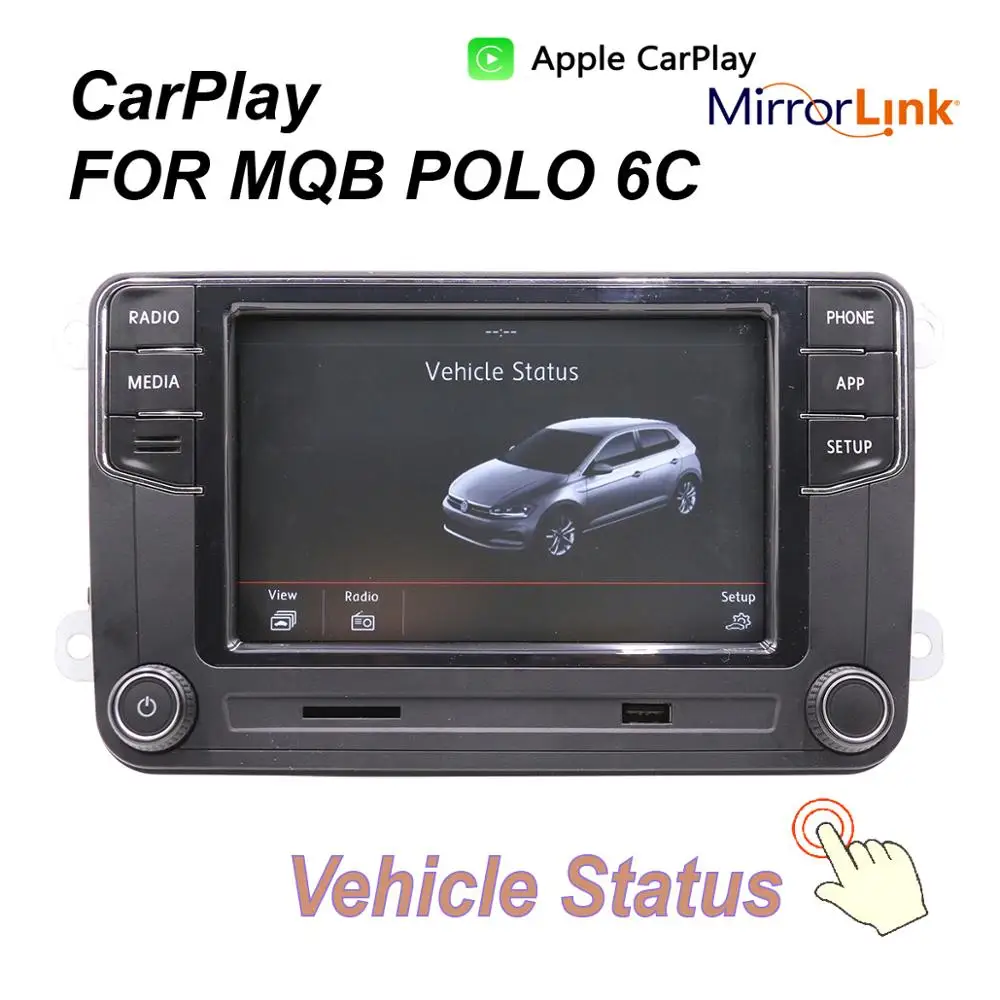 Carplay MIB 280D 280E RCD330 187B Radio For MQB POLO 6C