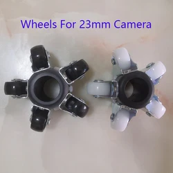 Accessories 90mm Guide Wheels Protective Cover For 23mm Camera Head Pipe Inspection Camera Drain Sewer Industrail Endoscope Skid
