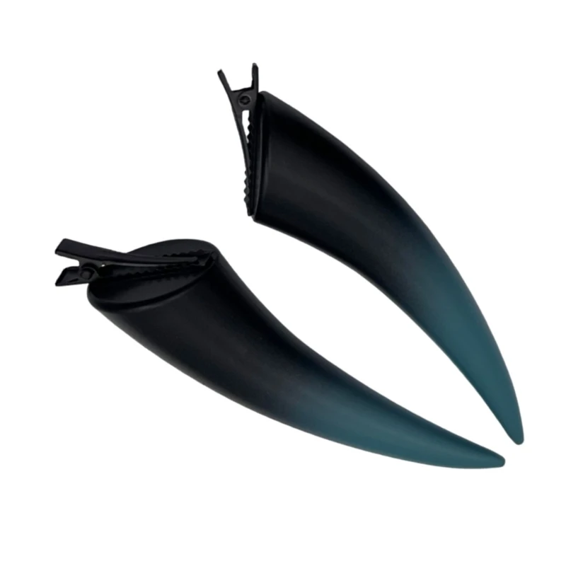 Devil Horn Tornante Party Cosplay Costume Clip capelli Accessori per capelli Halloween Trasporto goccia