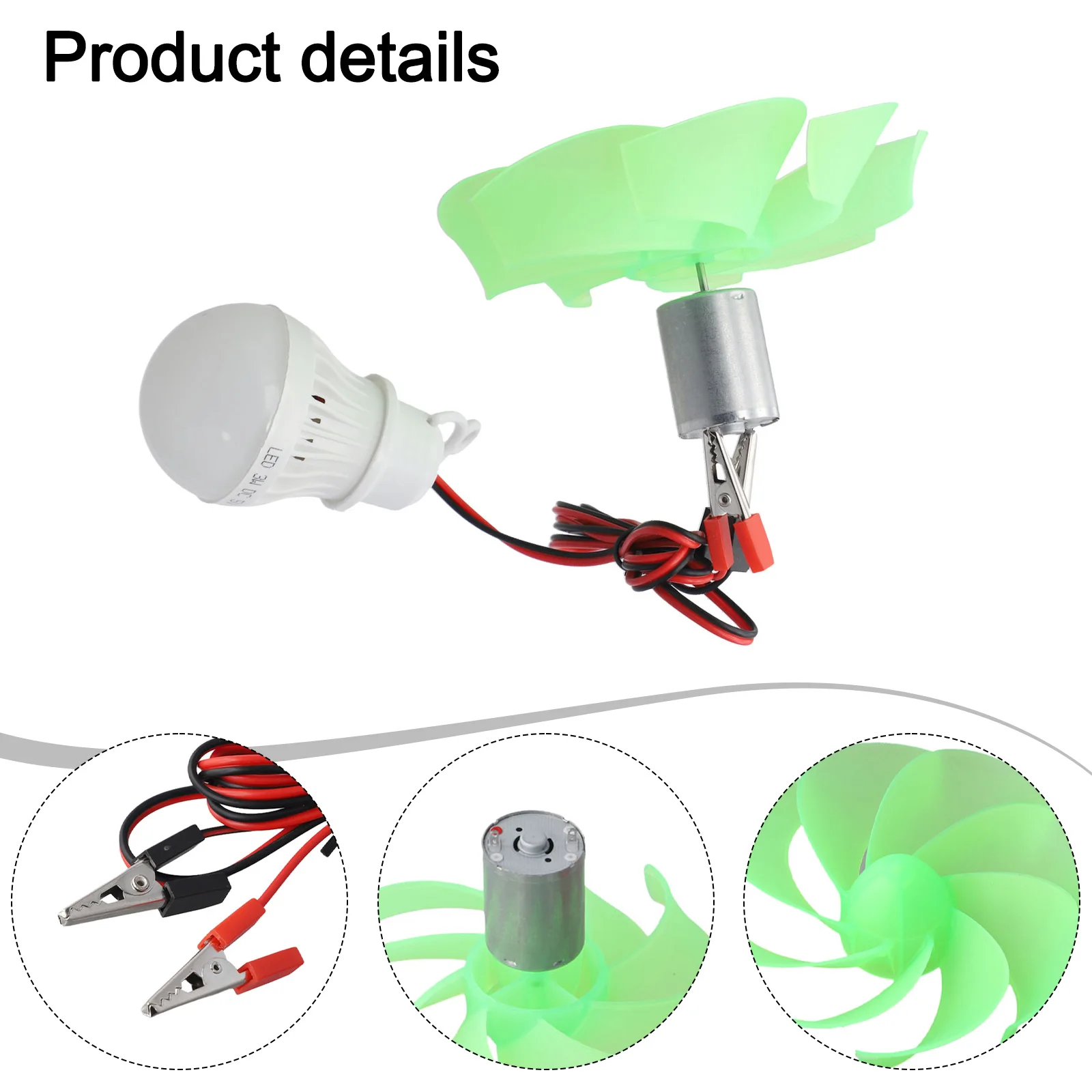 

Образовательный инструмент DIY Сборочный комплект для экспериментов на открытом воздухе ABS PP Металлический материал Универсальная возобновляемая энергия для научных проектов