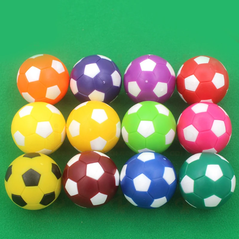 Bola de futebol de mesa interna para crianças, Foosball Football Machine Parts, Puzzle Toy para criança, 36mm