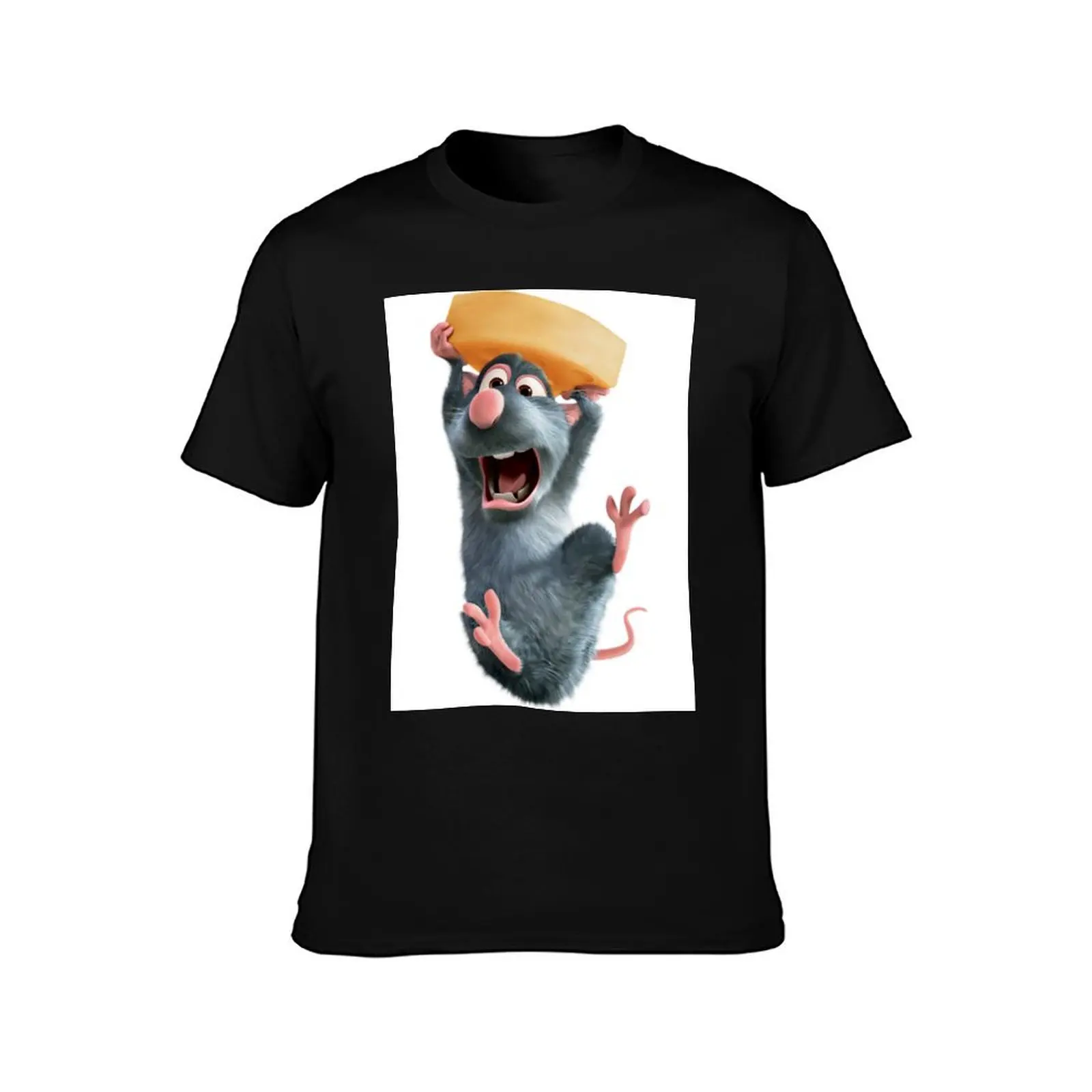 ratatouille film cheese mouse T-Shirt mens graphic t shirts T-Shirt