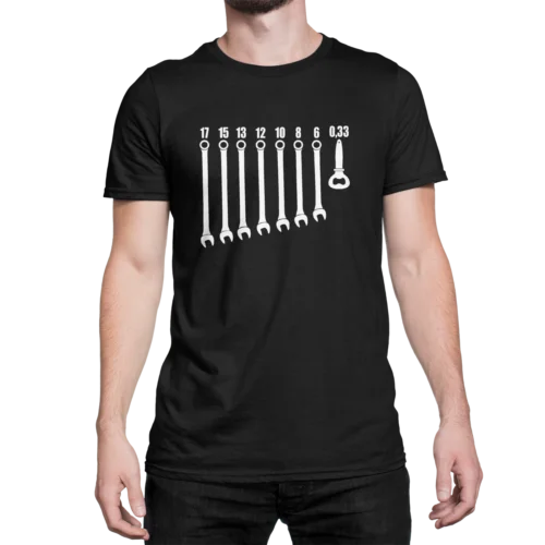 Neu schwarben schlüssel flaschen öffner bier werkzeug premium t-shirt