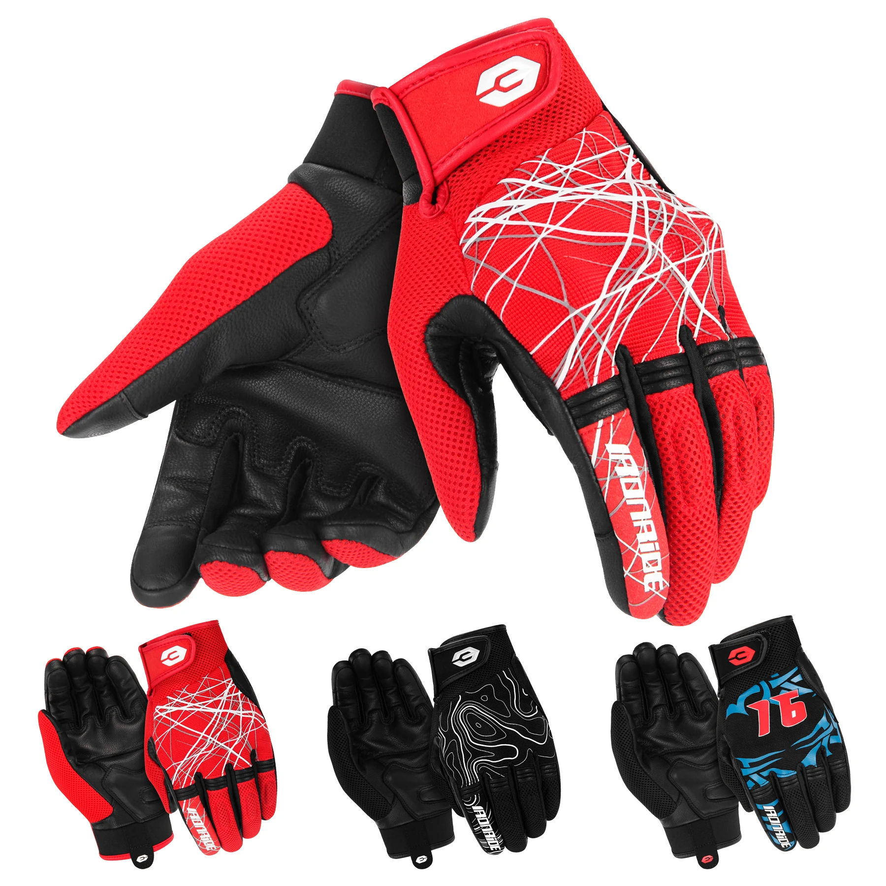 

Motorcycle Riding Gloves Anti Fall And Wear-resistant Riding Gloves Full Finger Touch Screen Rider Motorcycle Gloves Equipment