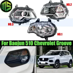 Maosheng Front Head Light Head Lamp For WULING BAOJUN 510 Chevrolet Groove Foglight Headlight Fog Light Fog Lamp Trun Light