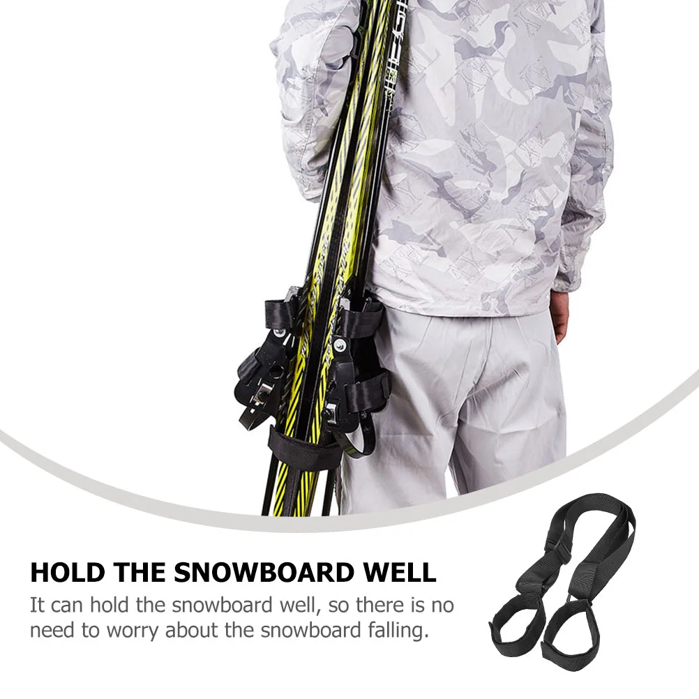 Snowboard Straps Adjustable Skateboard Carrying Outdoor Tool Electric Shoulder Plastic Buckle Ski Child