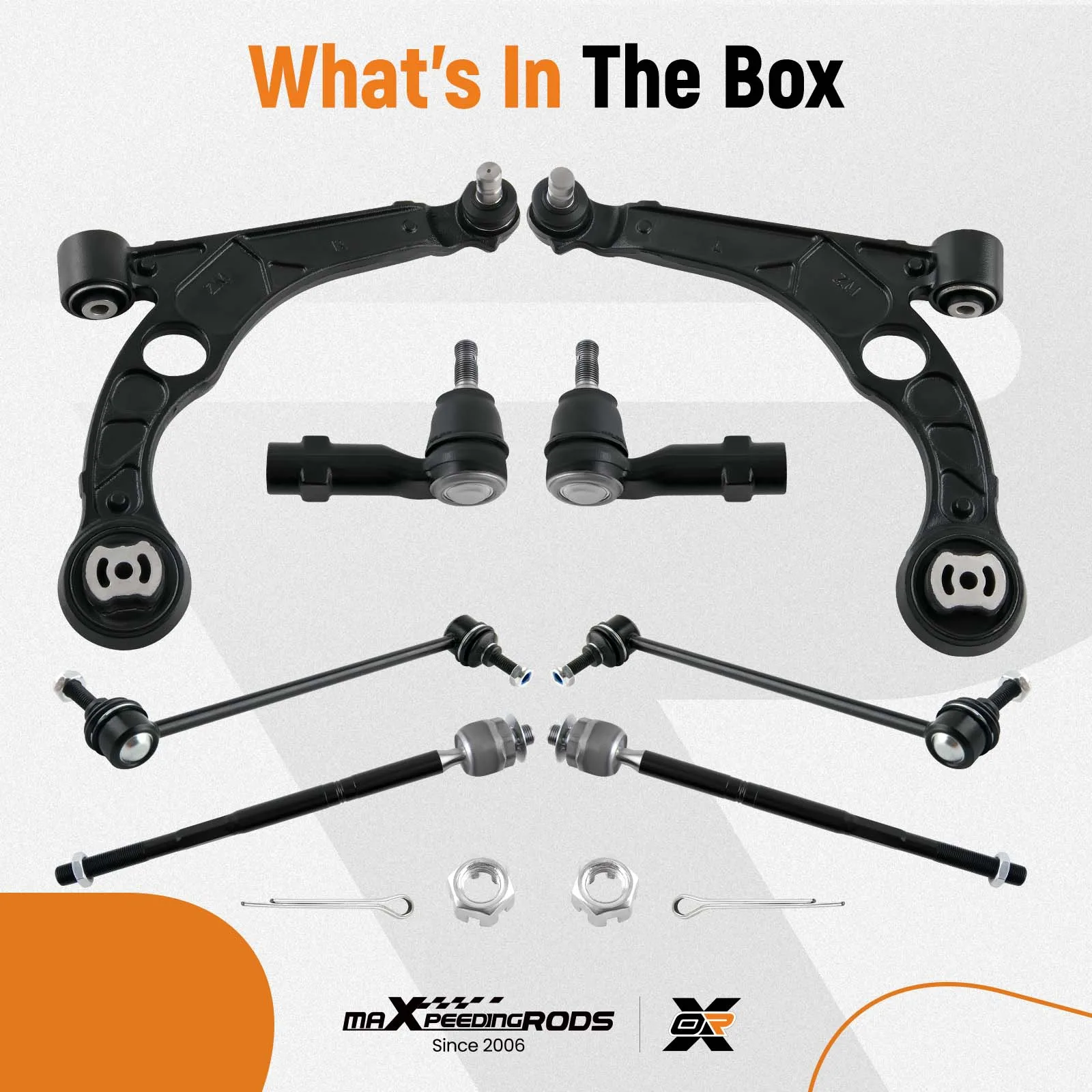 8X Suspension Front…