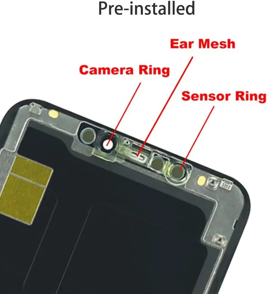 Authentic OLED Screen Replacement For Iphone 11 Pro Lcd A2160, A2217, A2215 Touchscreen 3D Touch Digitizer Frame Assembly