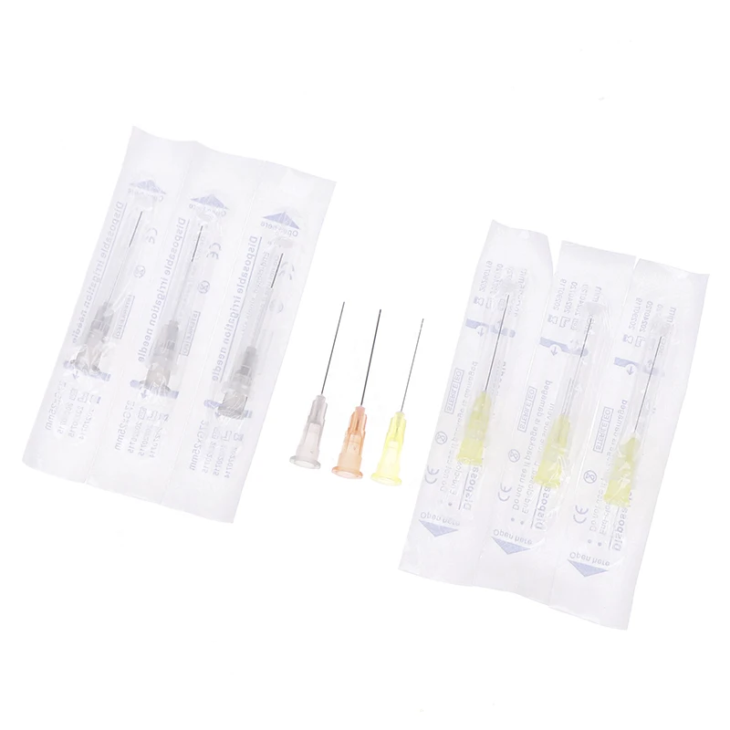 100 Stück Zahnärztliche Endo-Irrigationsnadeln mit Doppelloch und Seitenschlitz, Endo-Spritze für Wurzelkanalreinigung – Detail 9