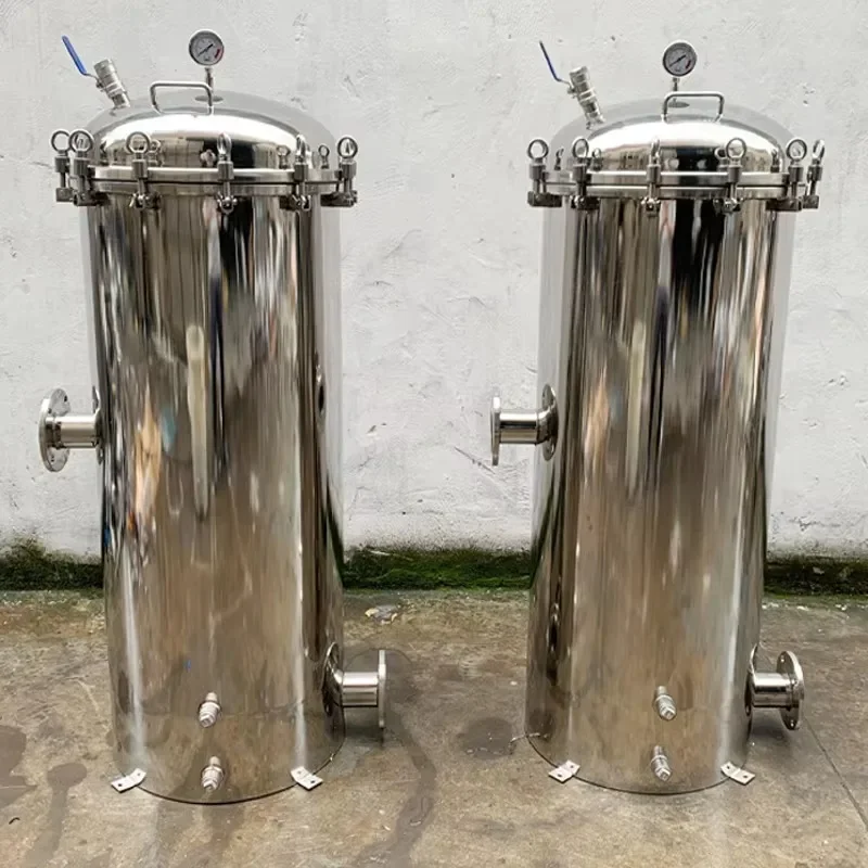 

【Factory Price】High Flow Filter Cartridge 0.1 Micro Pleated Filter Cartridges Stainless Steel Cartridge Filter Housing