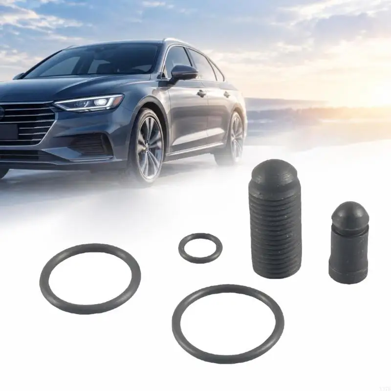 Injection Repair with 03G198051D Reference Number, 2 Cylindrical Pieces and 3 Different-Size O-Shaped Gaskets for X37F