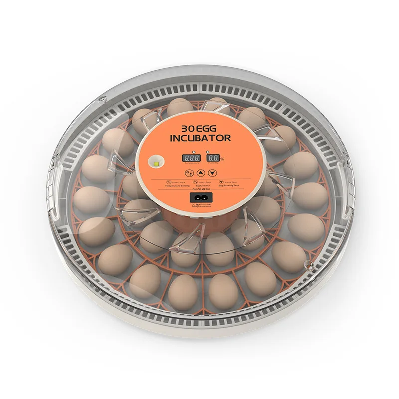 

Smart Egg Incubator Rutin Chicken Small Hatcher, Poultry Incubation Breeding Incubator 30 Eggs Incubator