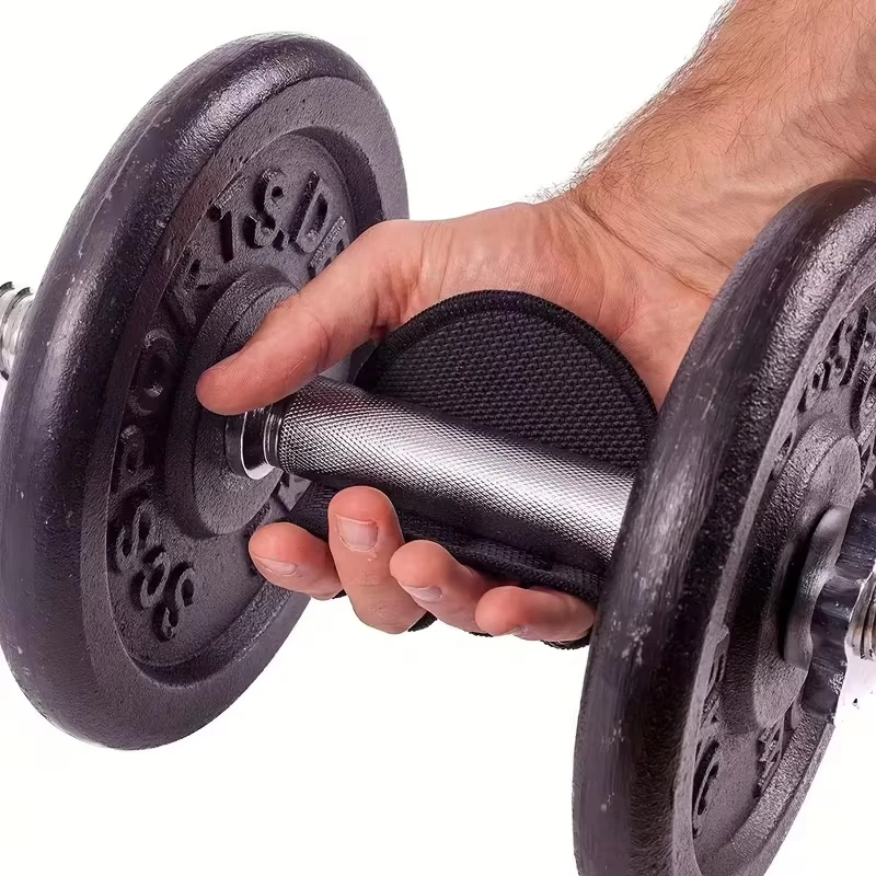 2 Guantes de Neopreno para Levantamiento de Pesas, Calistenia, Powerlifting y Fitness, Protectores de Manos para Gimnasio