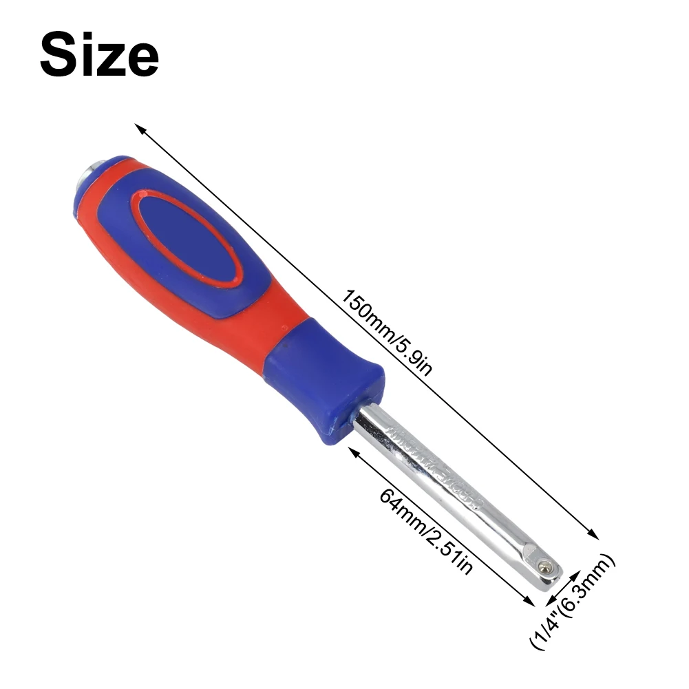 Professional Grade Small Square Rod Socket Wrench with Dual Purpose Rotary Handle Maximum Flexibility for Industrial Use