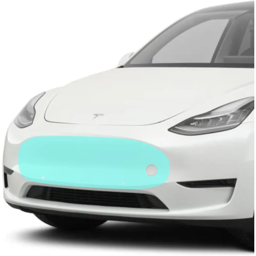 

Mini Bumper PPF for Tesla Model Y with Sensor Cutouts 2019 Oct 2023 Anti Scratch Paint Protection Overlay Cover Clear Self Heal