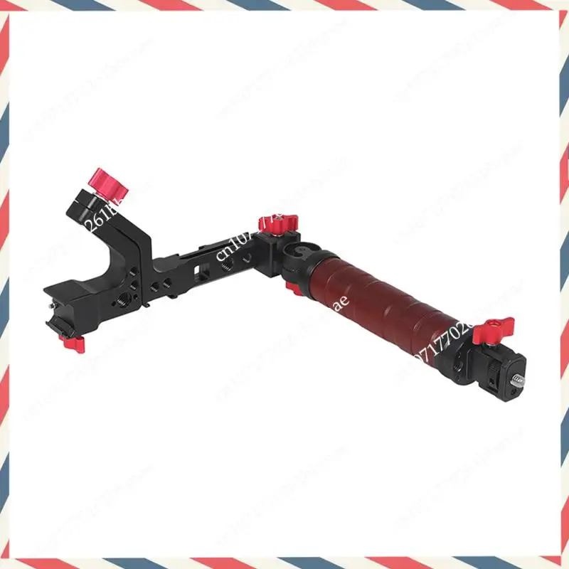 

-A21Z For DJI Handheld Stabilizer Expansion Gimbal Bracket Multi-Functional Folding Dual-Use Rosewood Lifting Pot Handle Durable