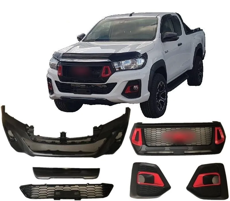 Hilux Vigo 2005-2015 Change to Hilux Revo Rocco Conversion Upgrade Body Kit 2021+