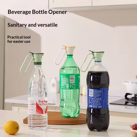 Beverage Dispenser Universal Beverage Bottle Dispenser Mineral Water Dispenser Lazy Person's Cola Pouring Handle