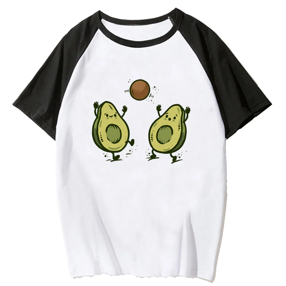 Avocado t shirt women designer funny manga t-shirts girl comic 2000s streetwear clothes